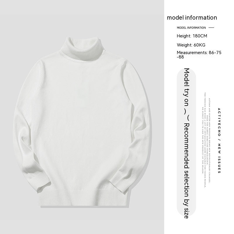 Winter Inner Wear Men's Casual Slim Bottoming Shirt