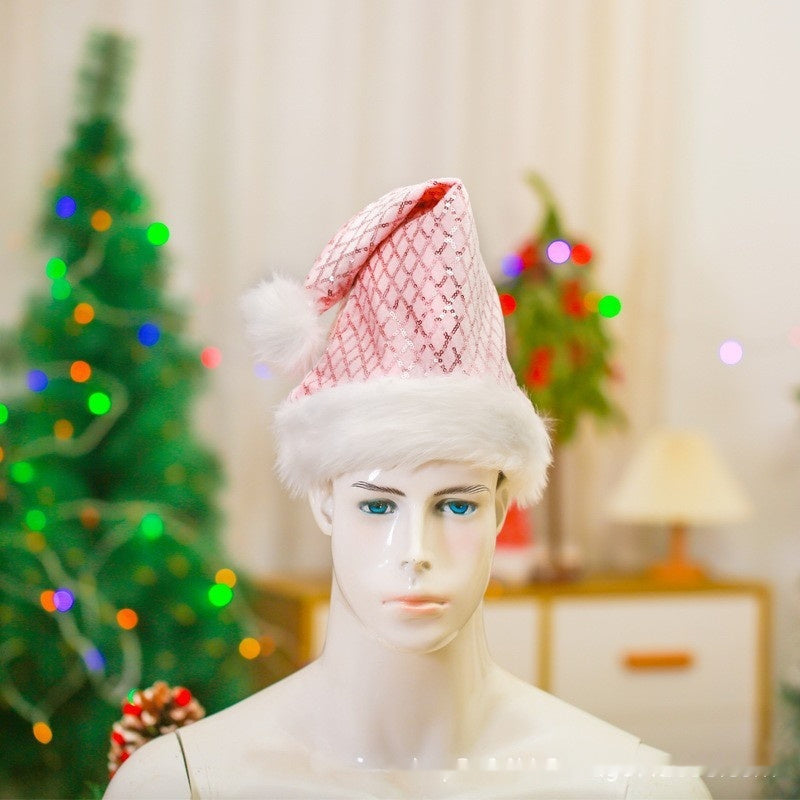 Christmas Decoration Supplies Dress Up Plush Bonnet