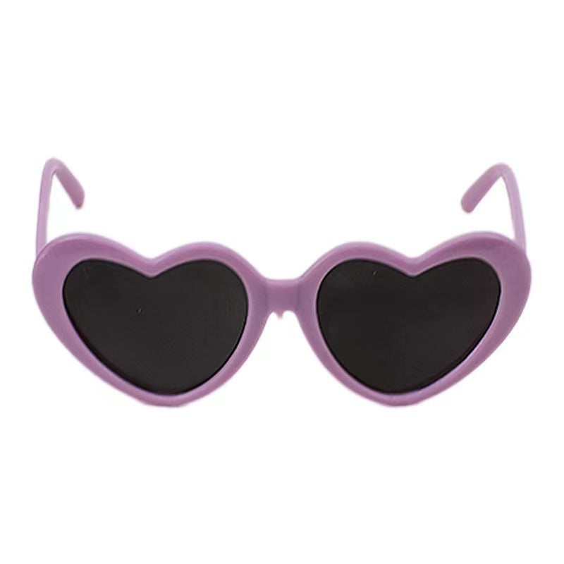 Dog Cat Pet Heart-shaped Sunglasses