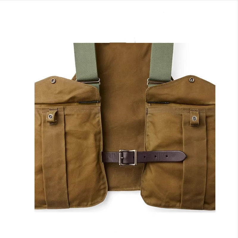 Mechanical Style Fishing Camping Pocket Outer Wear Waistcoat Tide