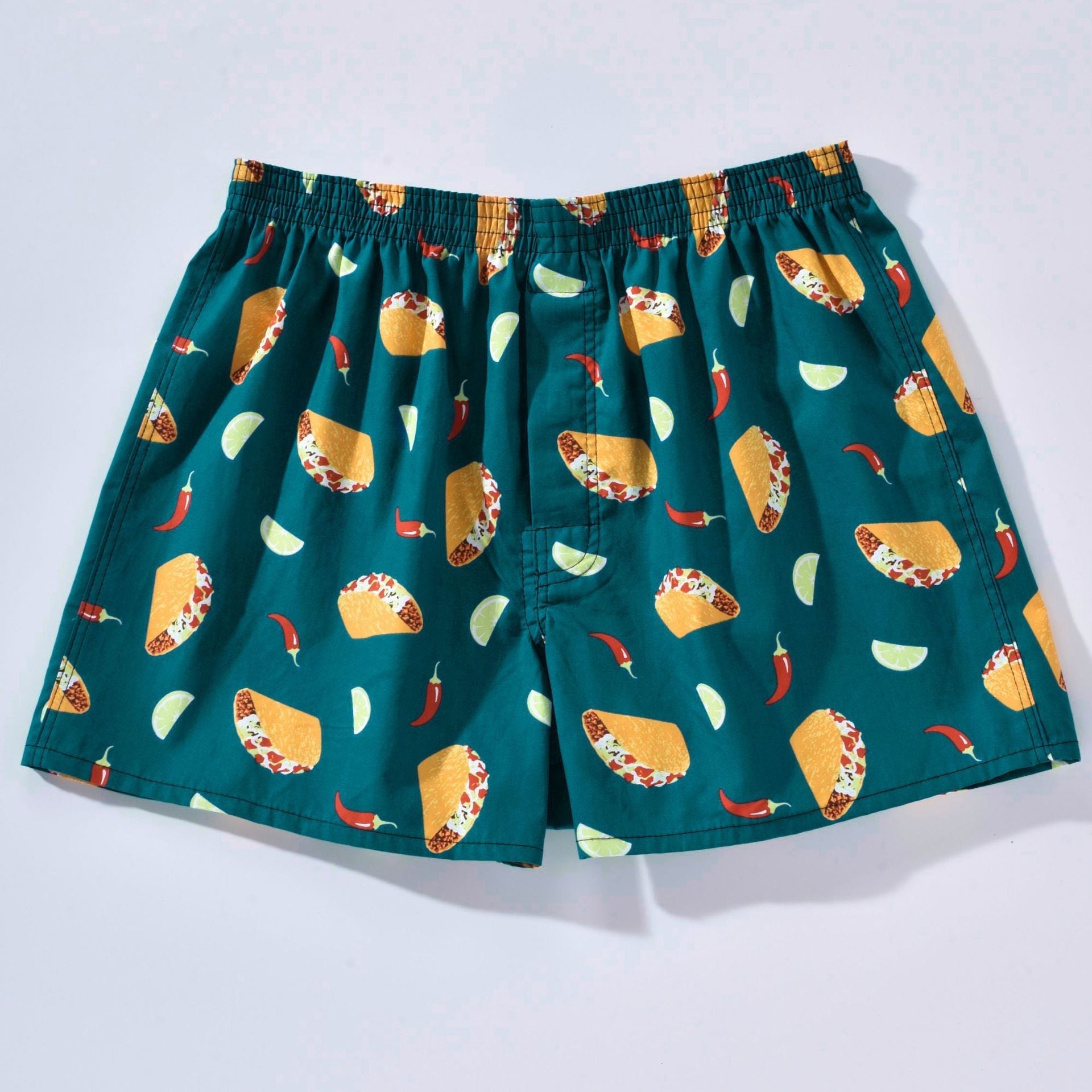 Men's Woven Printed Fashionable Home Shorts