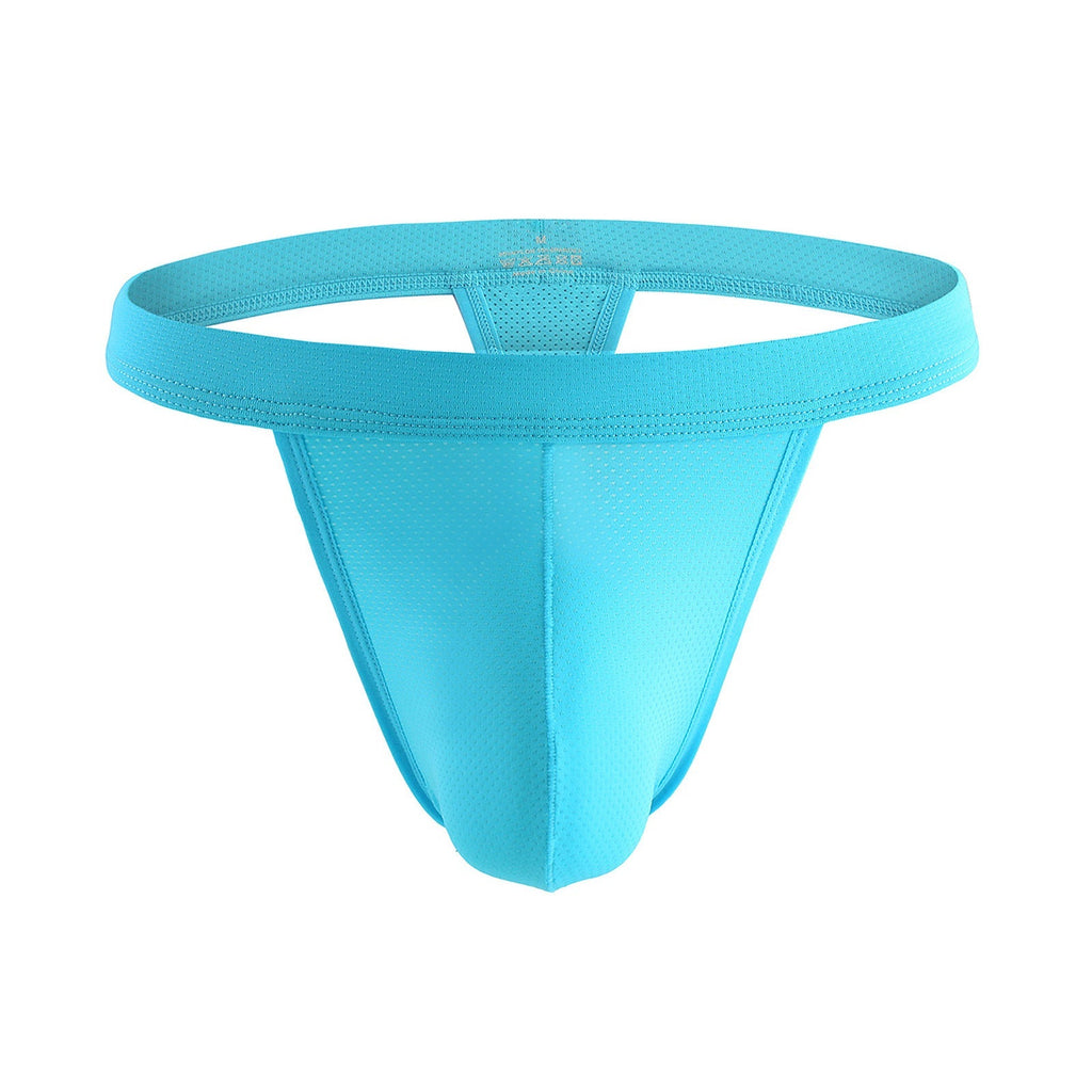Men's Mesh T-shaped Sexy Underwear Low Waist Sexy