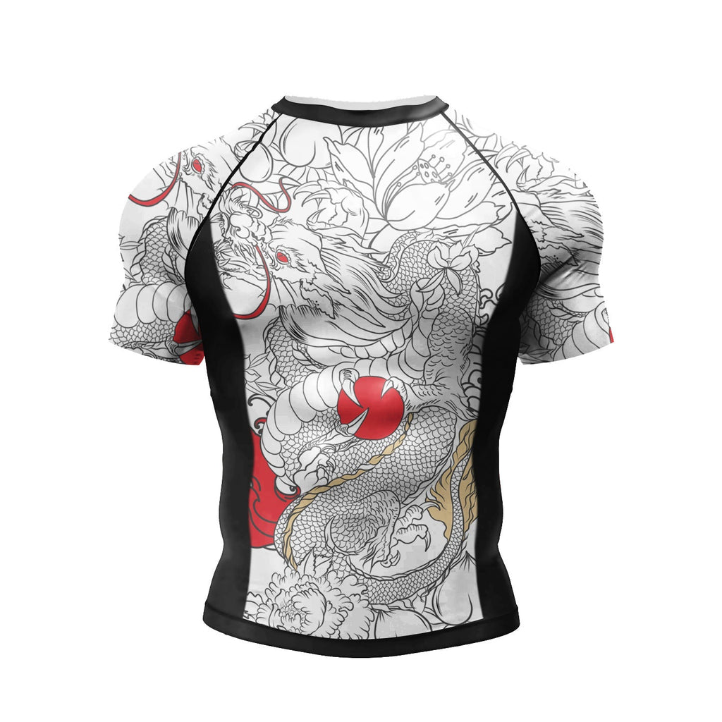 3D Digital Printing Short Sleeve Men's Sweat-wicking Breathable