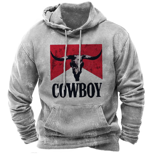 Digital Printed Men's Street Sports Fashion Trend Hoodie