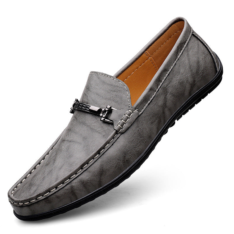 Men's Plus Size Genuine Leather Breathable Shoes