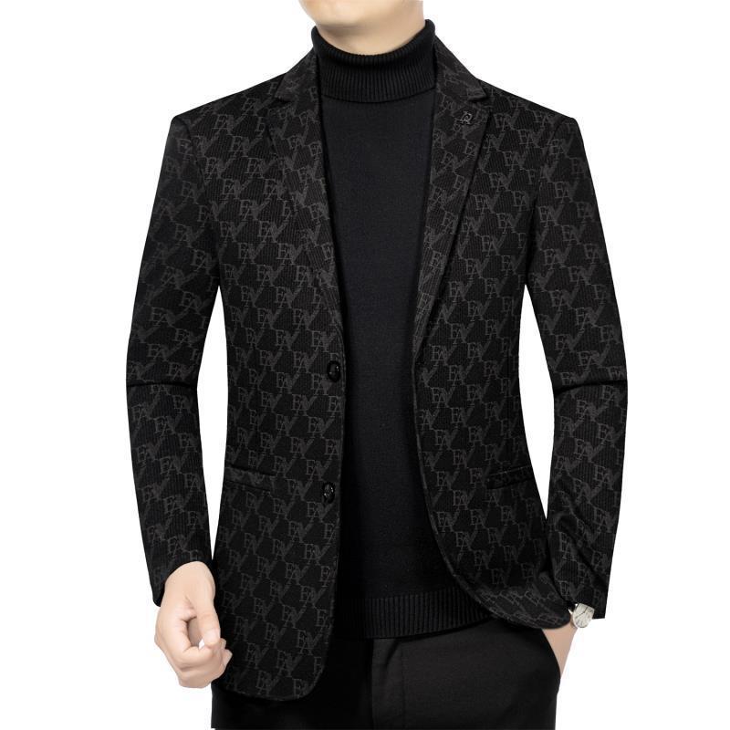 Fashion Slim Fit Business Men's Suit Jacket