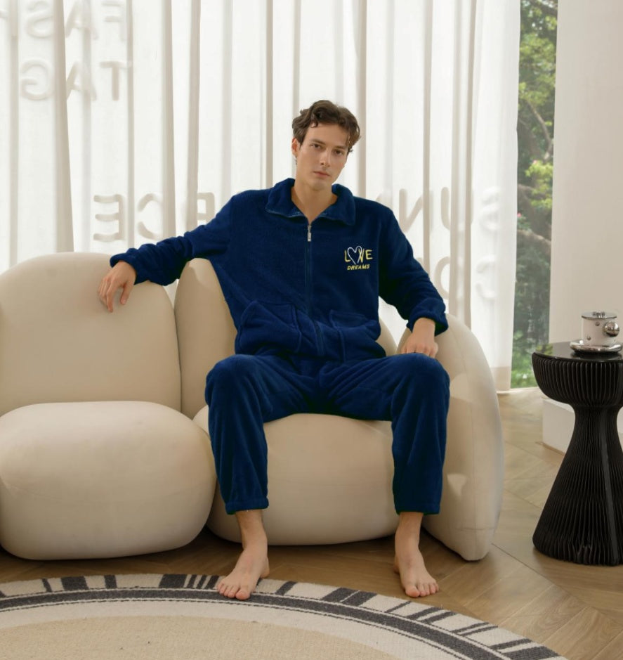 Men's Pajama Velvet Set