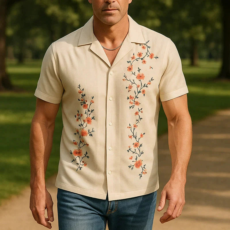 Men's T-shirt Color Series 3D Printed Short Sleeve