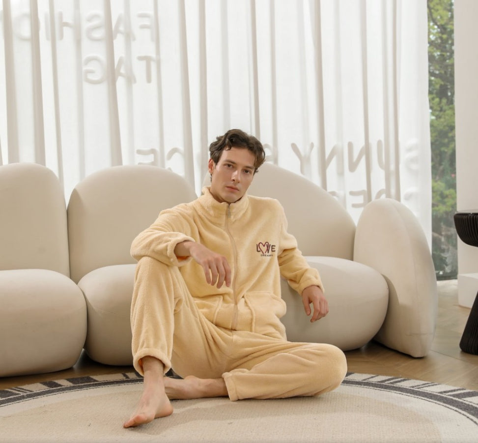 Men's Pajama Velvet Set
