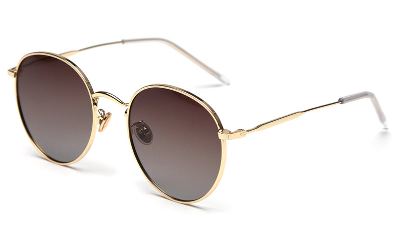 Round Sunglasses Female Tide Retro Polarized