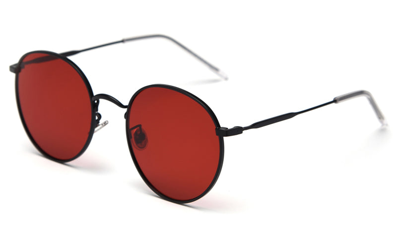 Round Sunglasses Female Tide Retro Polarized