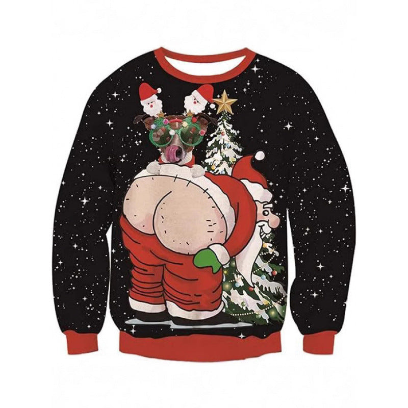 Christmas Tree Style Old Man Dance Dress Up Sweater
