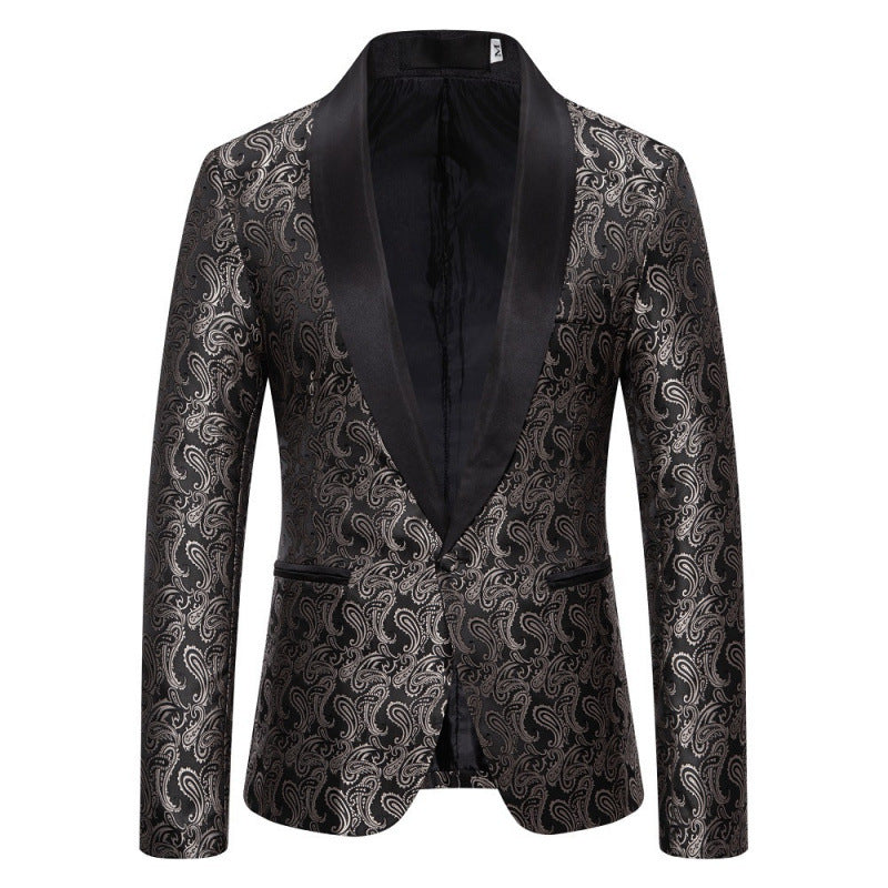 Fashion Design Formal Men's Lapel Suit Jacket