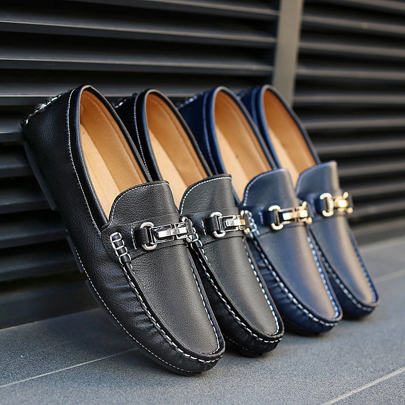 Genuine Leather Breathable New Men's Gommino Loafers