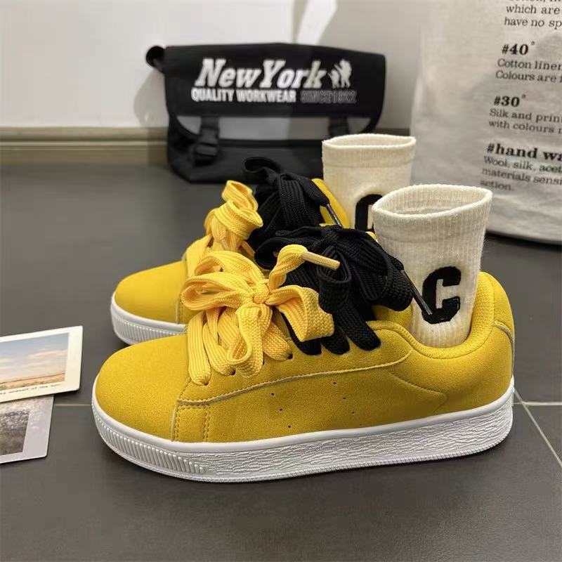 Summer New Student Thick Bottom Increased Couple Bread Shoes Sports Leisure Skateboard Shoes