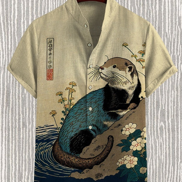 3D Digital Animal Style Short Sleeve Shirt