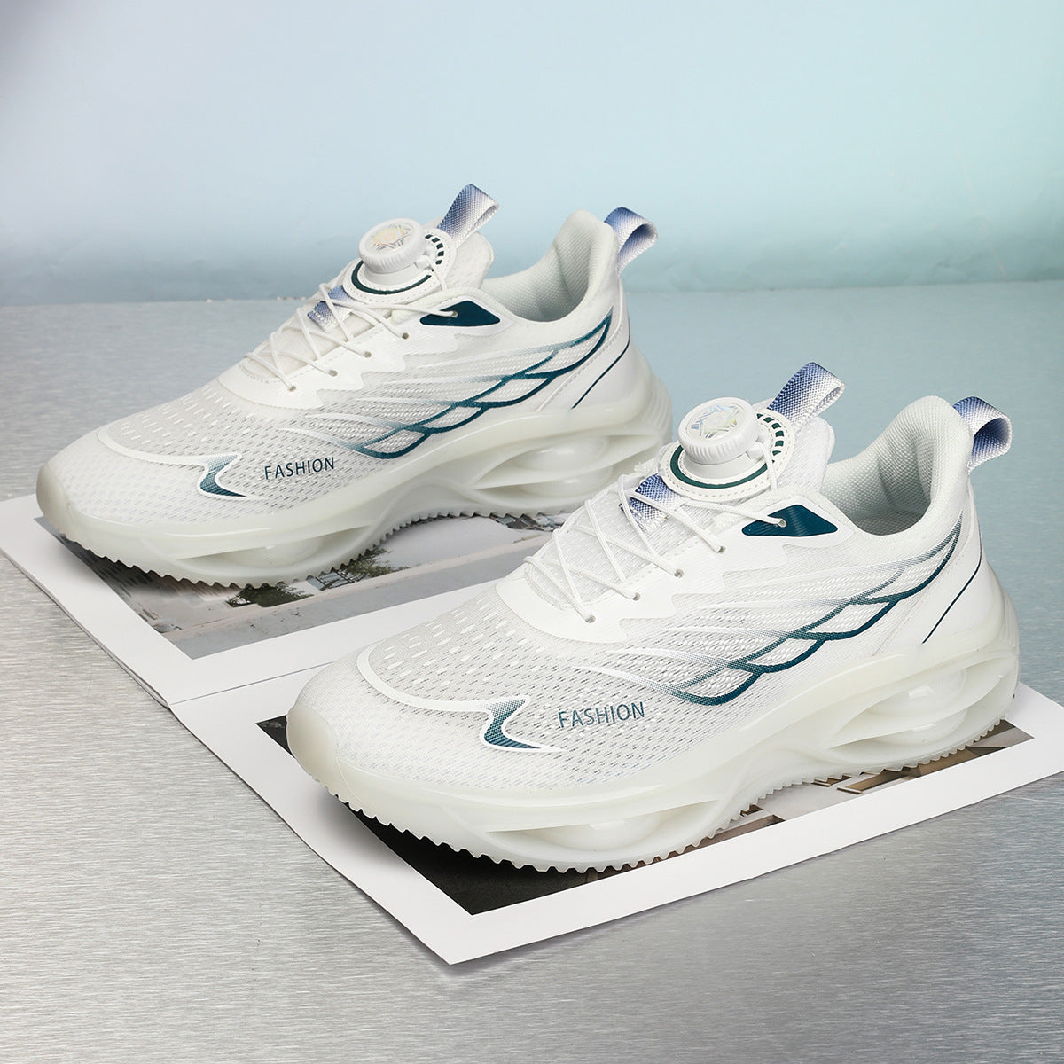 Breathable Running Shock Absorption Trendy Shoes