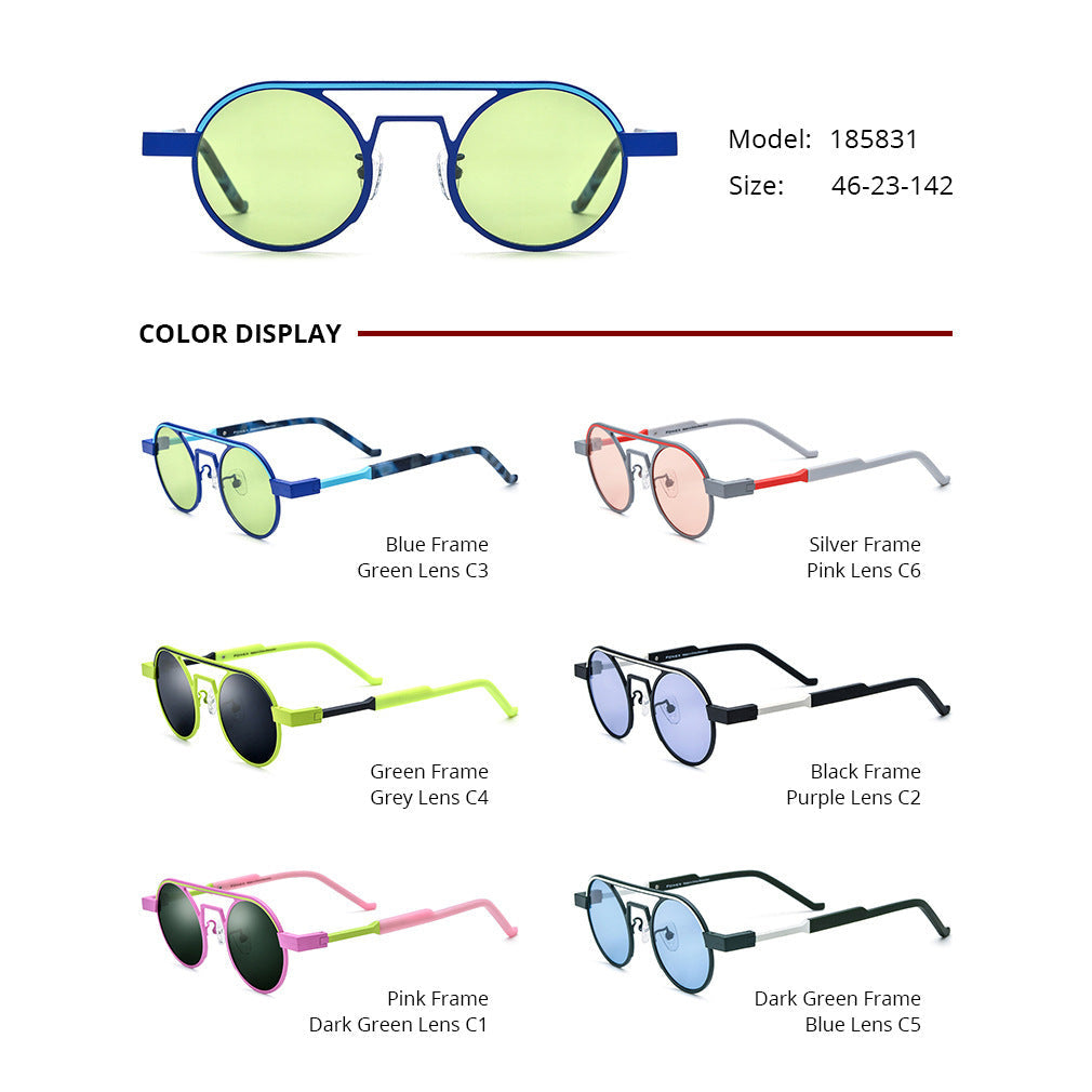 Round Sunglasses For Men And Women