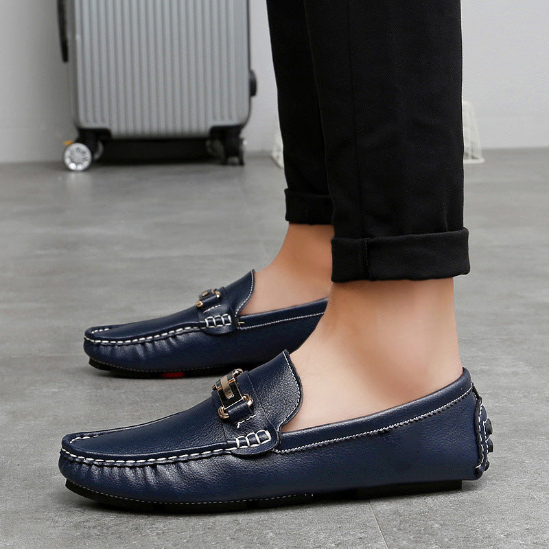 Genuine Leather Breathable New Men's Gommino Loafers
