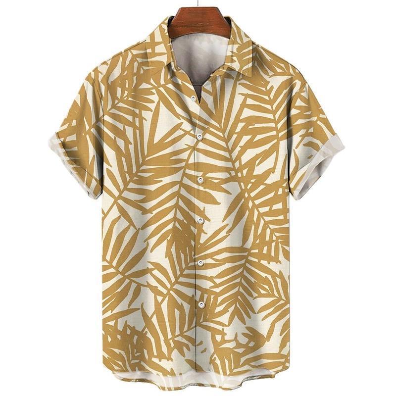 Breathable Quick-drying Casual Sports Short Sleeve 3D Printing Flower