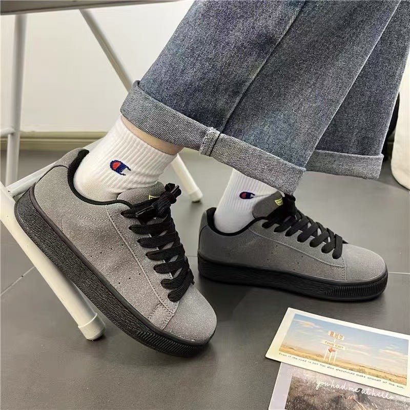Summer New Student Thick Bottom Increased Couple Bread Shoes Sports Leisure Skateboard Shoes
