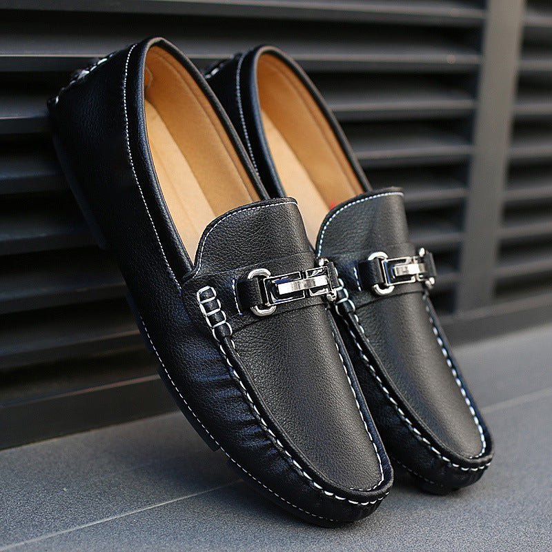 Genuine Leather Breathable New Men's Gommino Loafers
