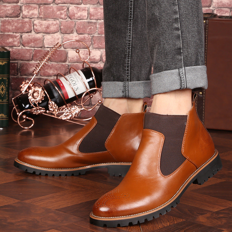 Brock Leather Boots Men