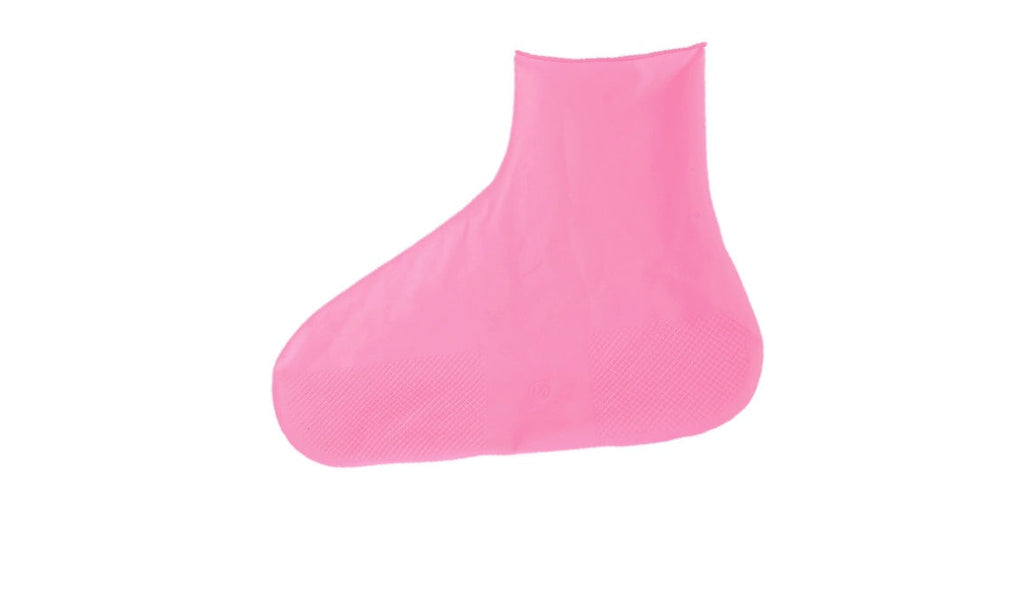 Rubber Anti-slip Waterproof Shoe Cover Reusable Rain Boot Motorcycle Bike Overshoe Blue Yellow for Men Women