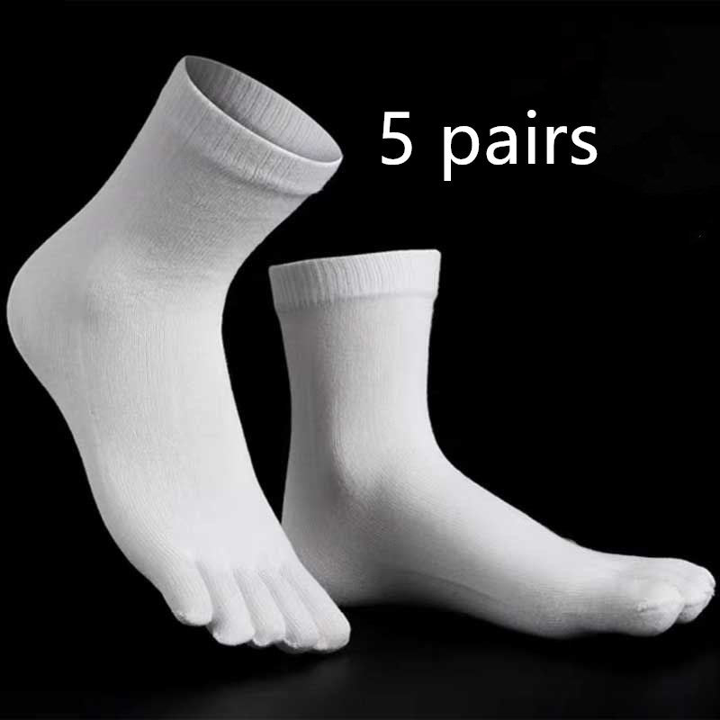 Men's deodorant split toe socks sports cotton