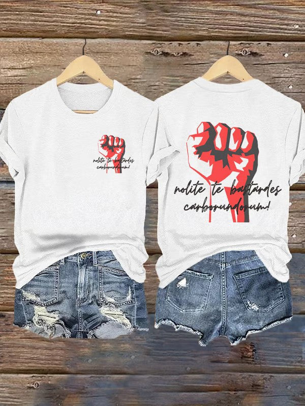 3D Digital Printing Women's V-neck T-shirt