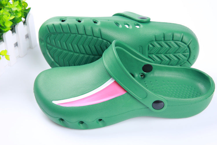 Baotou new operating shoes surgical protective shoes doctors' protective shoes EVA antiskid protective shoes ICU experimental shoes slippers