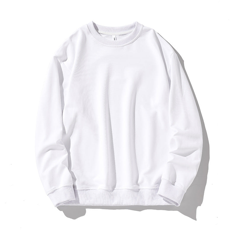 Round neck casual pullover sweater