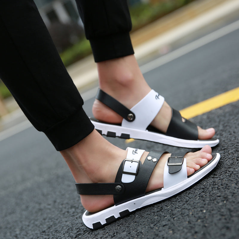 Waterproof summer breathable plastic sandals