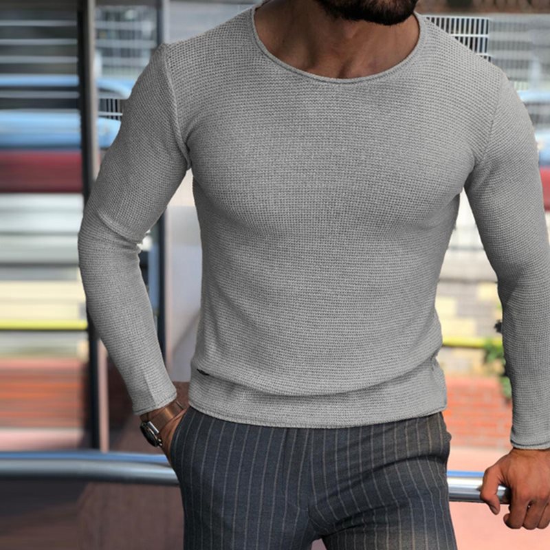 Men's crew neck sweater