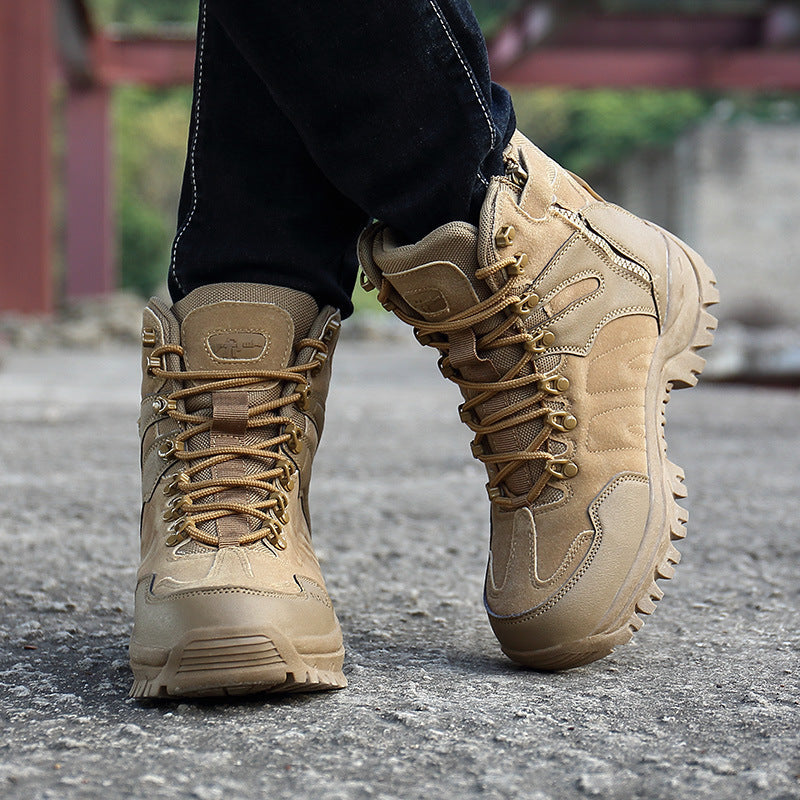 Military tactical desert boots