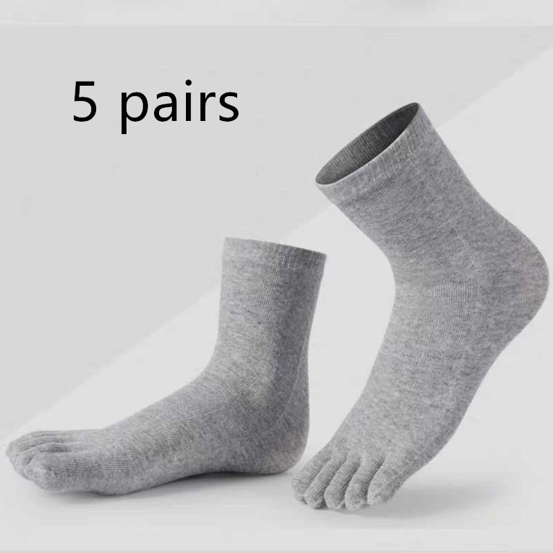 Men's deodorant split toe socks sports cotton