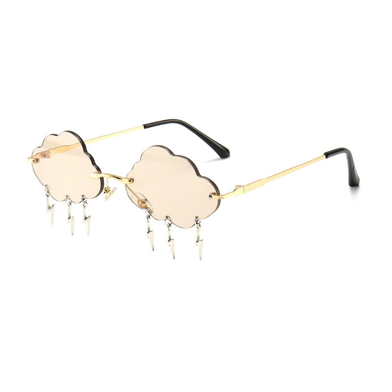 Trend Cloud Chain Eye Protection Sunglasses