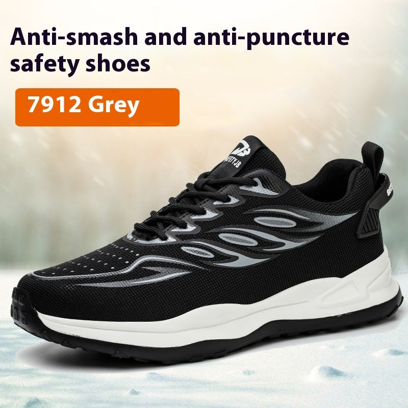 Anti Smashing And Puncture Lightweight Labor Protection Shoes