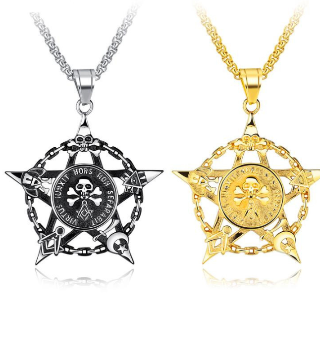 Five-Pointed Star Necklace