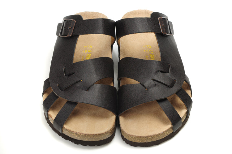 Cork Slippers Men's Half Baotou Lovers Beach Slippers