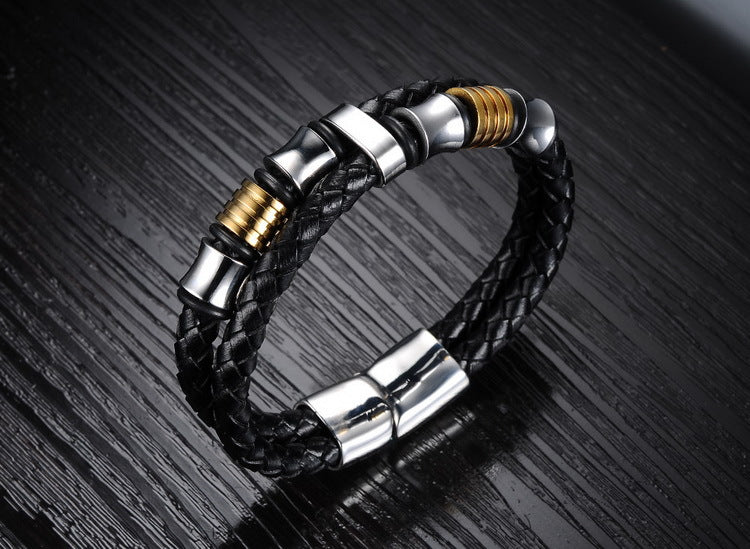 Magnetic Buckle Knitted Bracelet