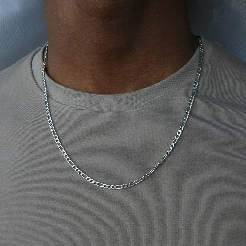 Long chain necklace men