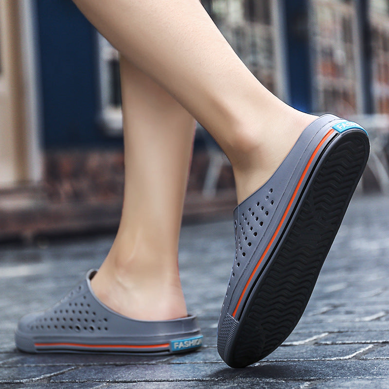Hollow breathable hole sandals and slippers