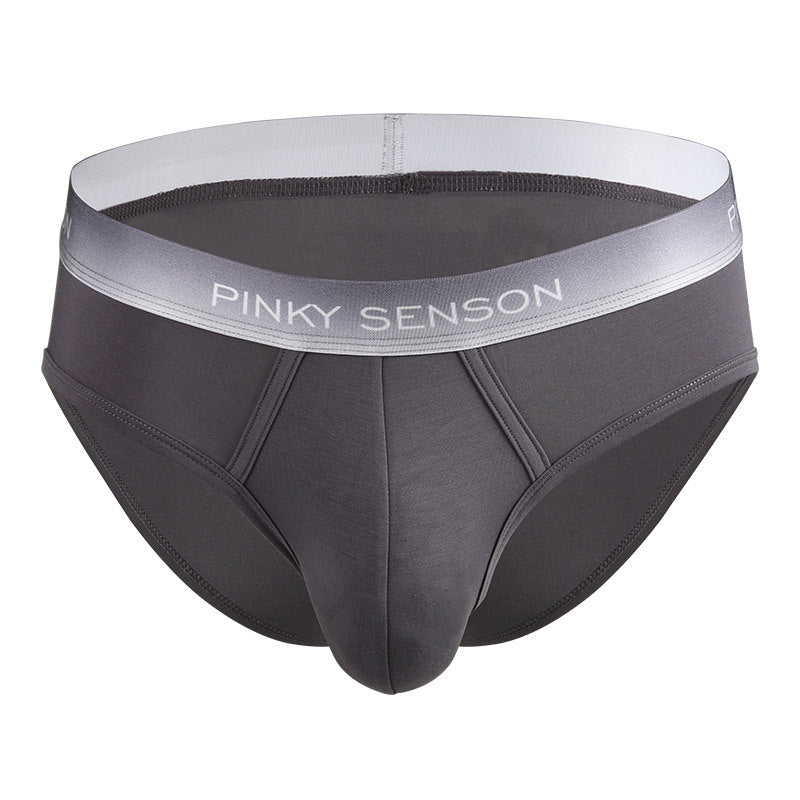 Men's Underwear Lanjing Modal Mid-waist Plus Size Breathable Briefs