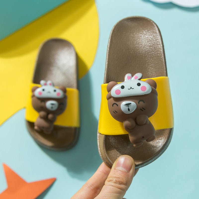 Children cartoon slippers