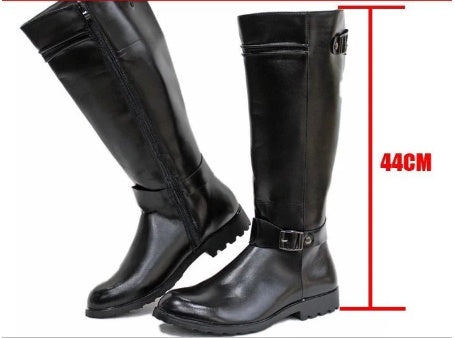 Men's High Denim Boots, Beautiful Simple and Popular Driving Boots