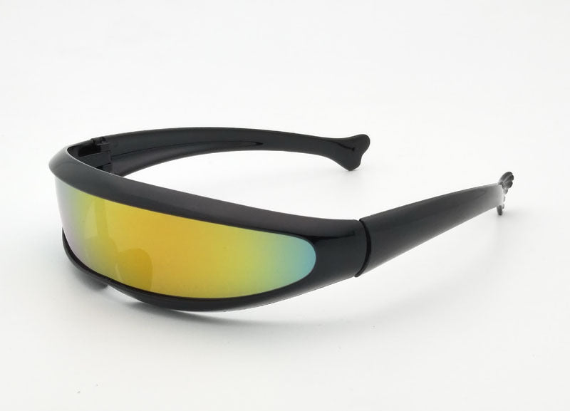 9003 Dolphin Mirror Fish Sunglasses