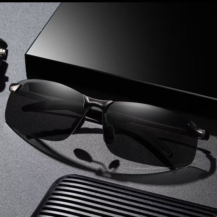 Photosensitive Color-changing Polarized Sunglasses Fashion