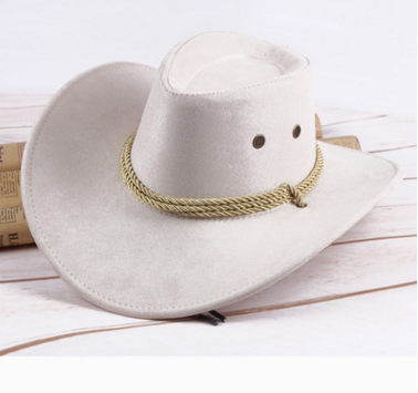 Summer men's sun hat, western cowboy hat