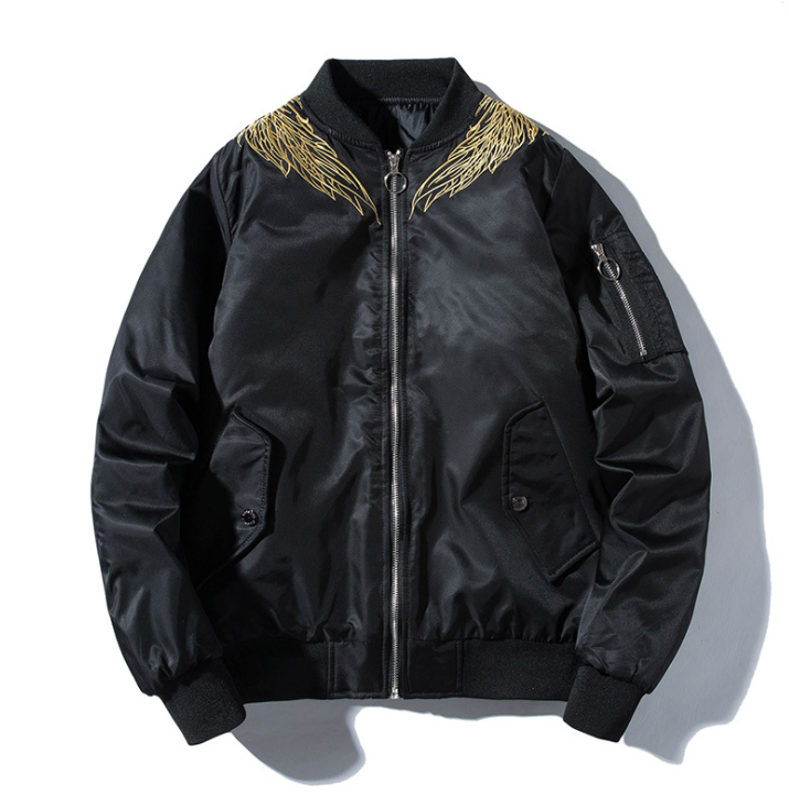 high street embroidery youth thick baseball uniform jacket